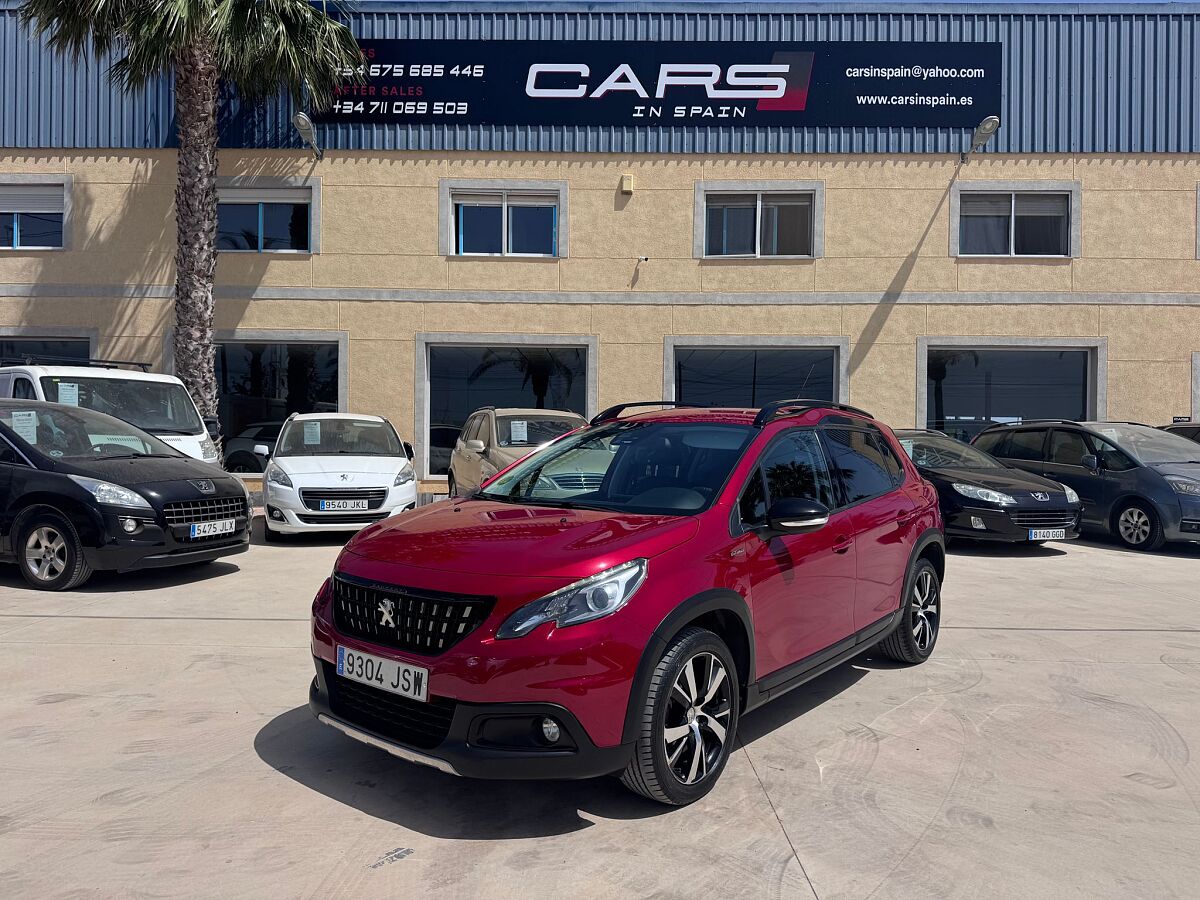 PEUGEOT 2008 GT LINE 1.2 E-THP AUTO SPANISH LHD IN SPAIN 90K 1 OWNER SUPER 2016